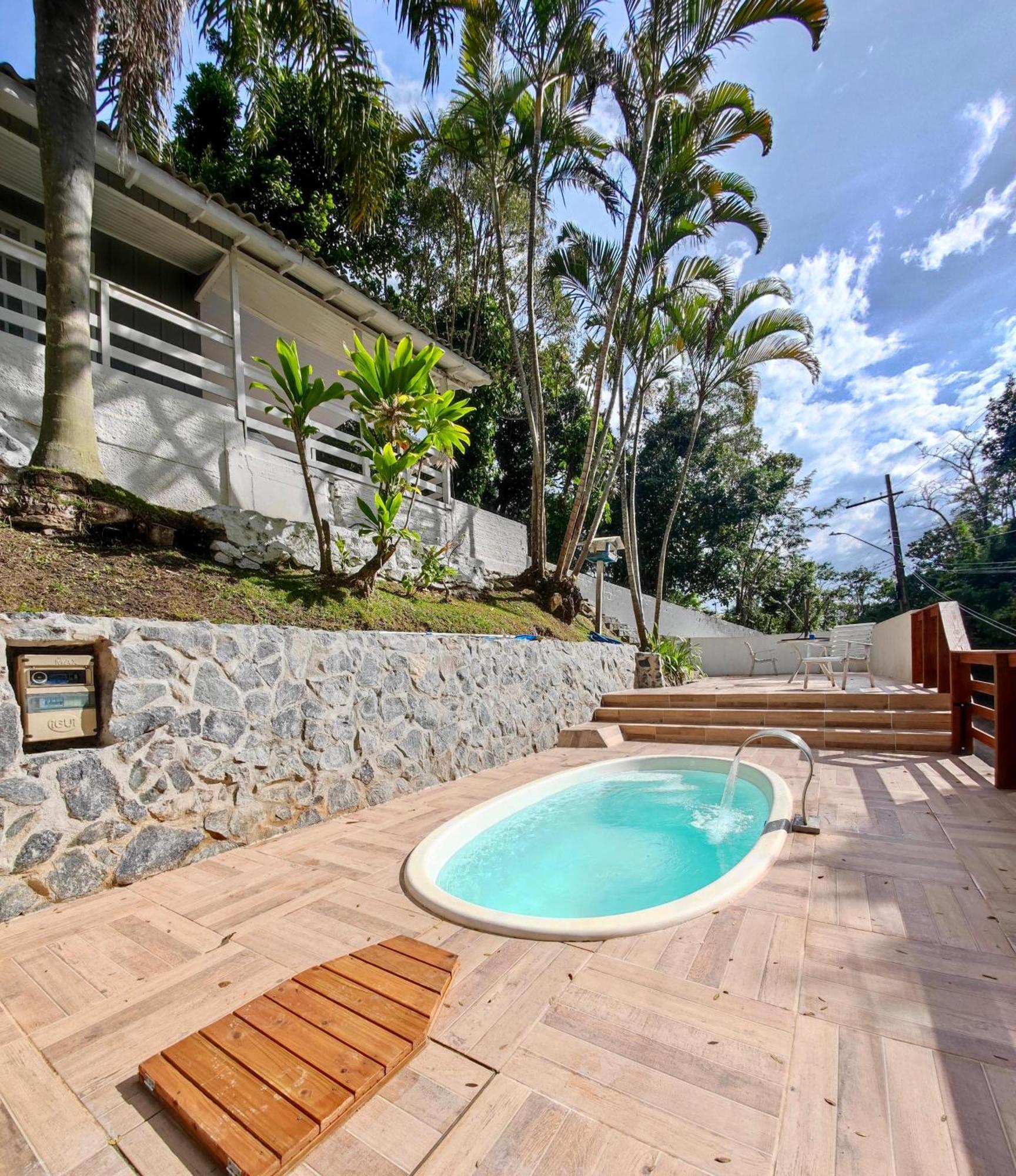 Vila Gray House - Com Piscina Pertinho Do Mar! Palhoça Exteriér fotografie